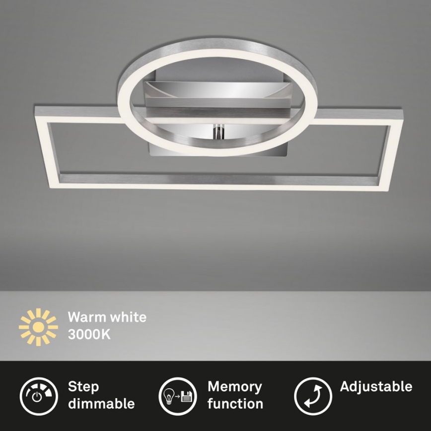 Briloner - Himmennettävä LED-kattovalaisin FRAMES LED/19W/230V