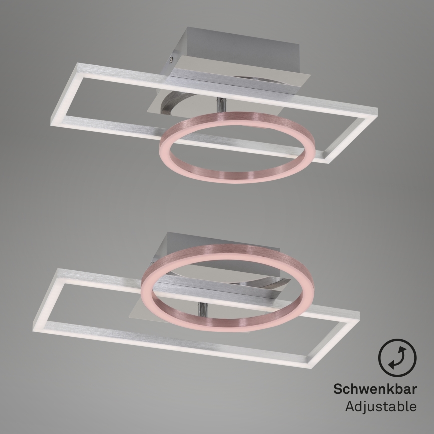 Briloner - Himmennettävä LED-kattovalaisin FRAMES LED/19W/230V