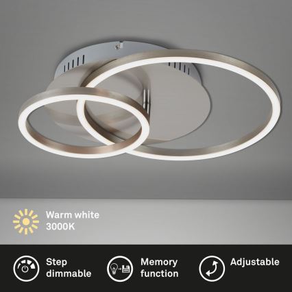 Briloner - Himmennettävä LED-kattovalaisin FRAMES LED/24,5W/230V