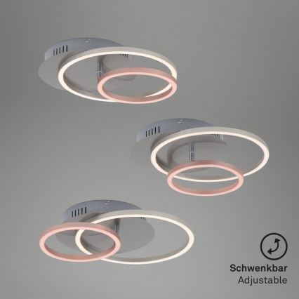 Briloner - Himmennettävä LED-kattovalaisin FRAMES LED/24,5W/230V