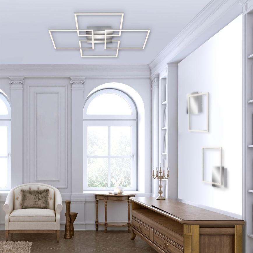 Briloner - LED-himmennyskattokruunu FRAME 4xLED/12W/230V