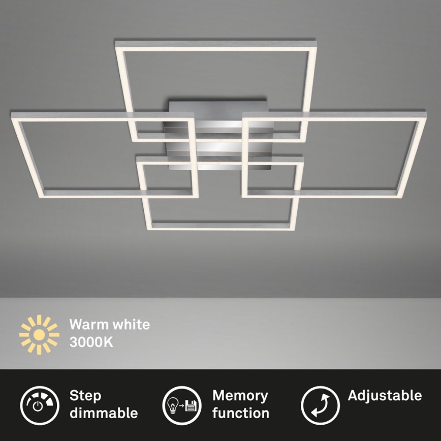 Briloner - LED-himmennyskattokruunu FRAME 4xLED/12W/230V