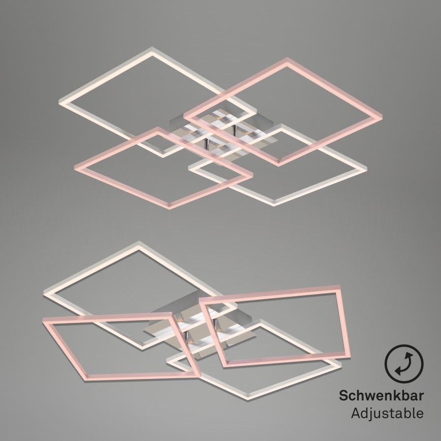 Briloner - LED-himmennyskattokruunu FRAME 4xLED/12W/230V