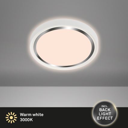 Briloner - LED-kattovalaisin KAHIKO LED/15W/230V valkoinen