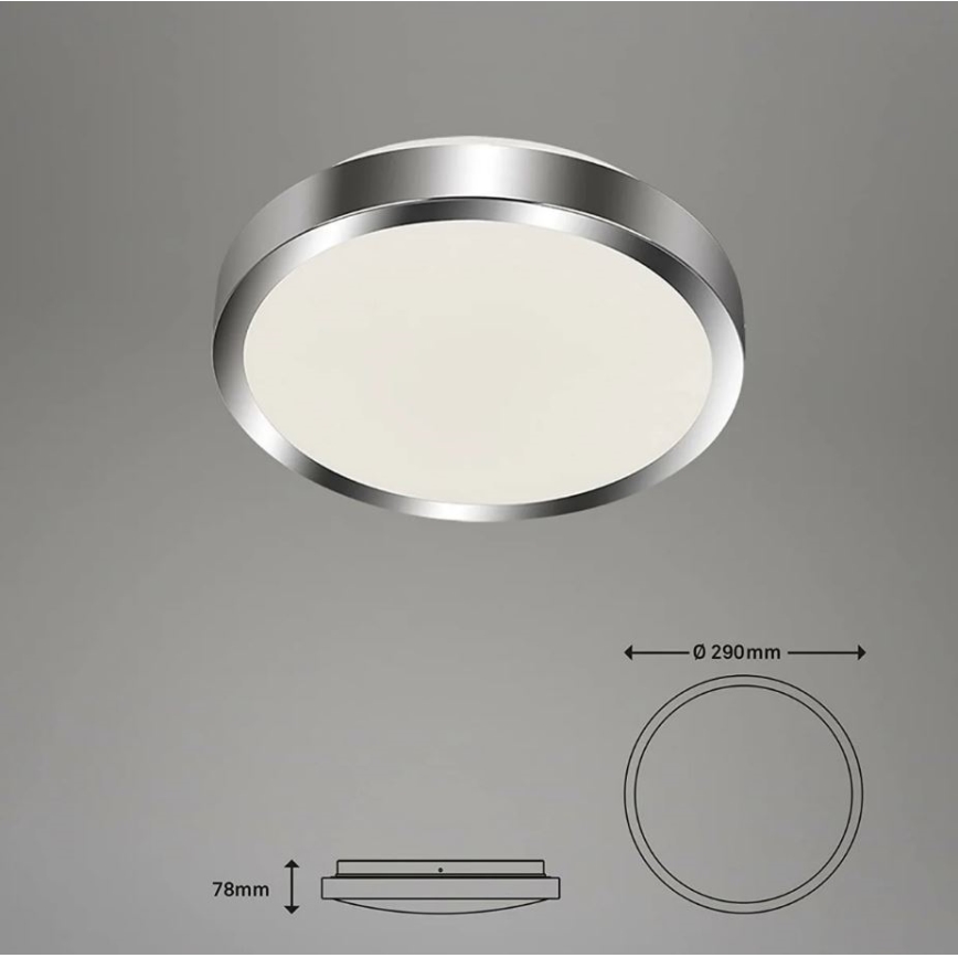 Briloner - LED-kattovalaisin kylpyhuoneeseen SPLASH LED/15W/230V IP44