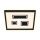 Briloner - LED-kattovalaisin PAC LED/22W/230V