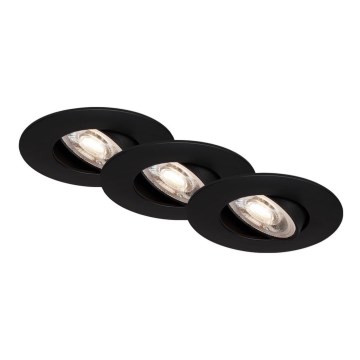 Briloner - SETTI 3x Himmennettävä LED-valaisin kylpyhuoneeseen LED/4,9W/230V IP23