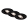 Briloner - SETTI 3x Himmennettävä LED-valaisin kylpyhuoneeseen LED/4,9W/230V IP23