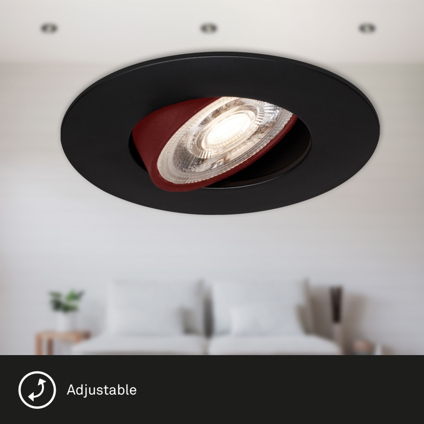Briloner - SETTI 3x Himmennettävä LED-valaisin kylpyhuoneeseen LED/4,9W/230V IP23