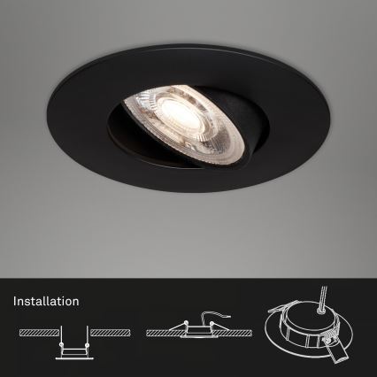 Briloner - SETTI 3x Himmennettävä LED-valaisin kylpyhuoneeseen LED/4,9W/230V IP23