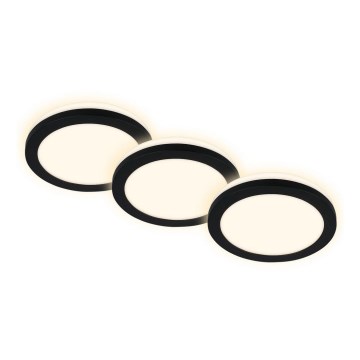 Briloner - SETTI 3x LED Kylpyhuoneen upotettava valo LED/3W/230V IP44