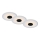 Briloner - SETTI 3x LED Kylpyhuoneen upotettava valo LED/6W/230V IP44 musta