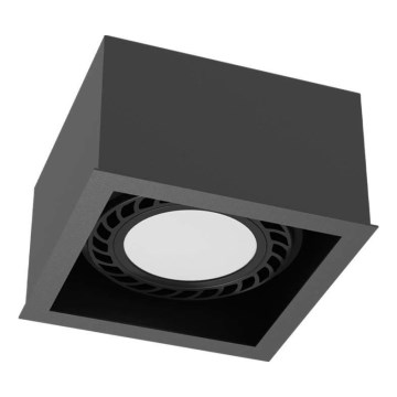 Brosline - Kohdevalaisin 1xGU10/18W/230V musta