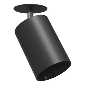 Brosline - Uppoasennettava kohdevalaisin 1xGU10/10W/230V musta