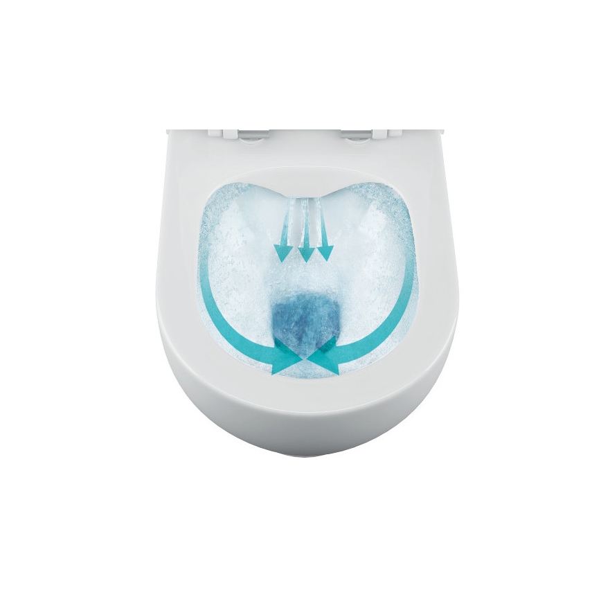 Bruckner - Ripustettava Rimless WC-istuin WALTER keramiikka/valkoinen