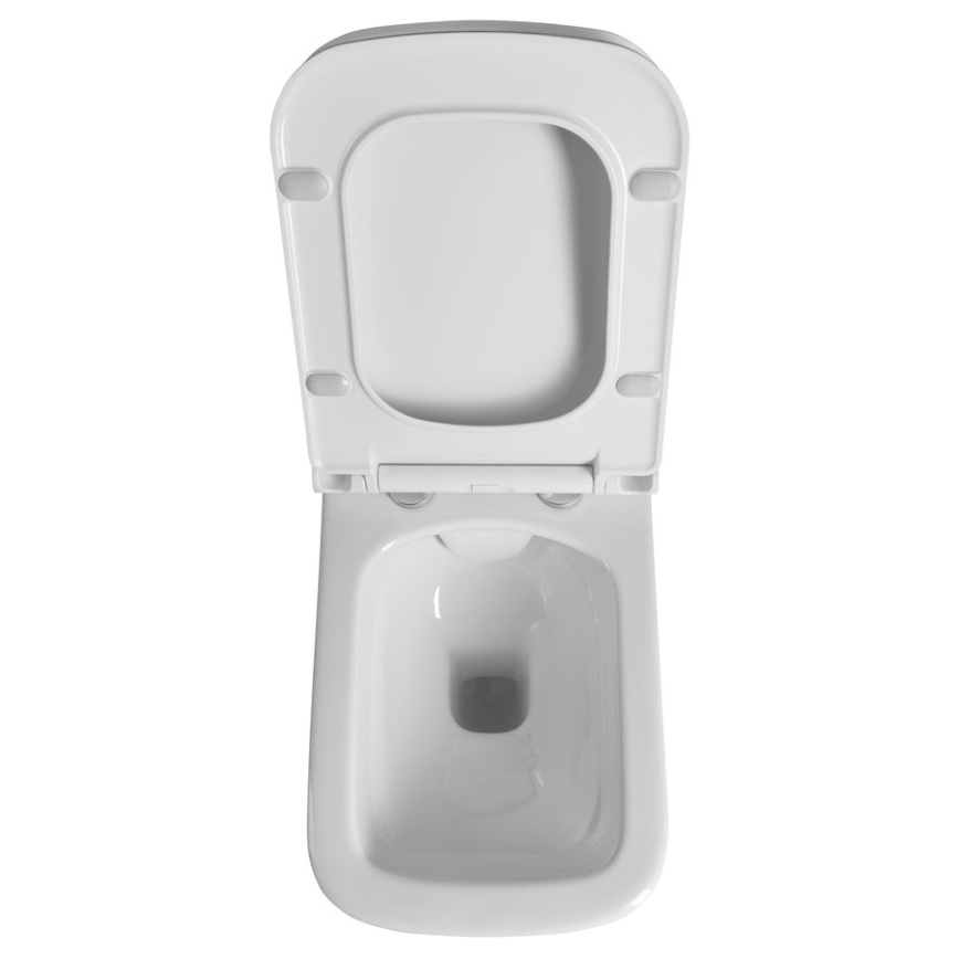 Bruckner - Seinään ripustettava wc Rimless WALTER keramiikka/valkoinen