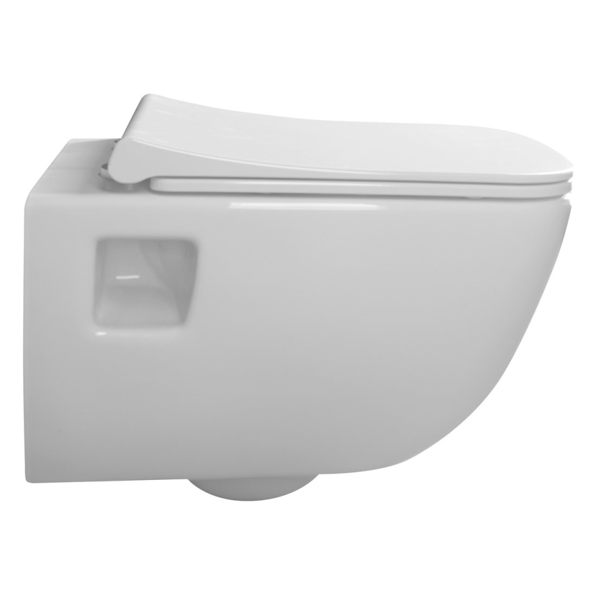 Bruckner - Seinään ripustettava wc Rimless WALTER keramiikka/valkoinen