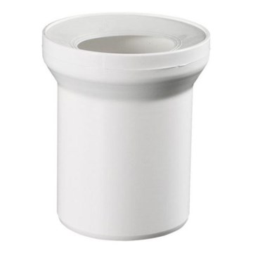 Bruckner - Straight toilet pan connector 25 cm valkoinen
