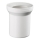 Bruckner - Straight toilet pan connector 25 cm valkoinen