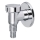Bruckner - Ulkotila washing kone siphon DN32 kiiltävä kromi