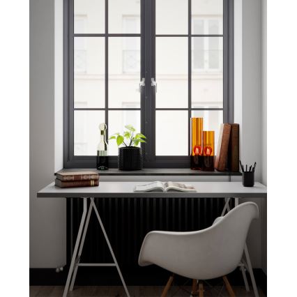 ByRydens - Pöytälamppu FLAKE 1xE27/8W/230V ruskea/savunvärinen