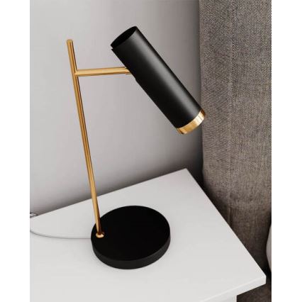 ByRydens - PULS pöytävalaisin 1xGU10/7W/230V musta