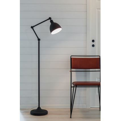 ByRydens - Lattialamppu BASAARI 1xE27/5W/230V musta
