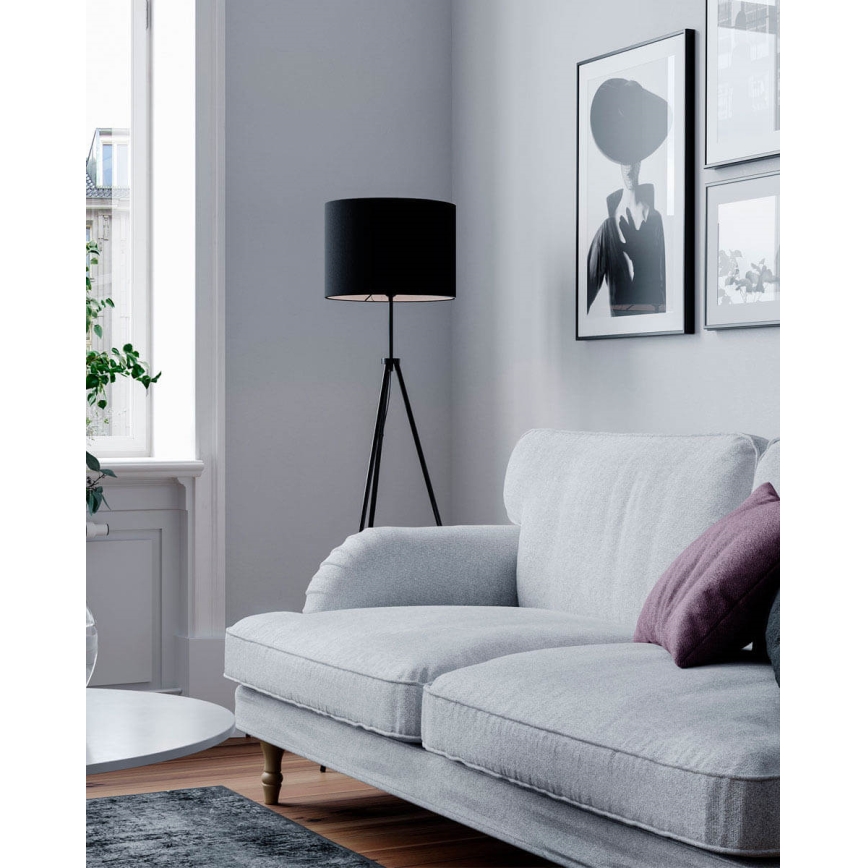 ByRydens - Lattiavalaisin RINA 1xE27/5W/230V musta