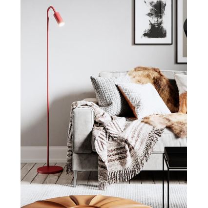 ByRydens - Lattiavalaisin CURVE 1xGU10/7W/230V, punainen
