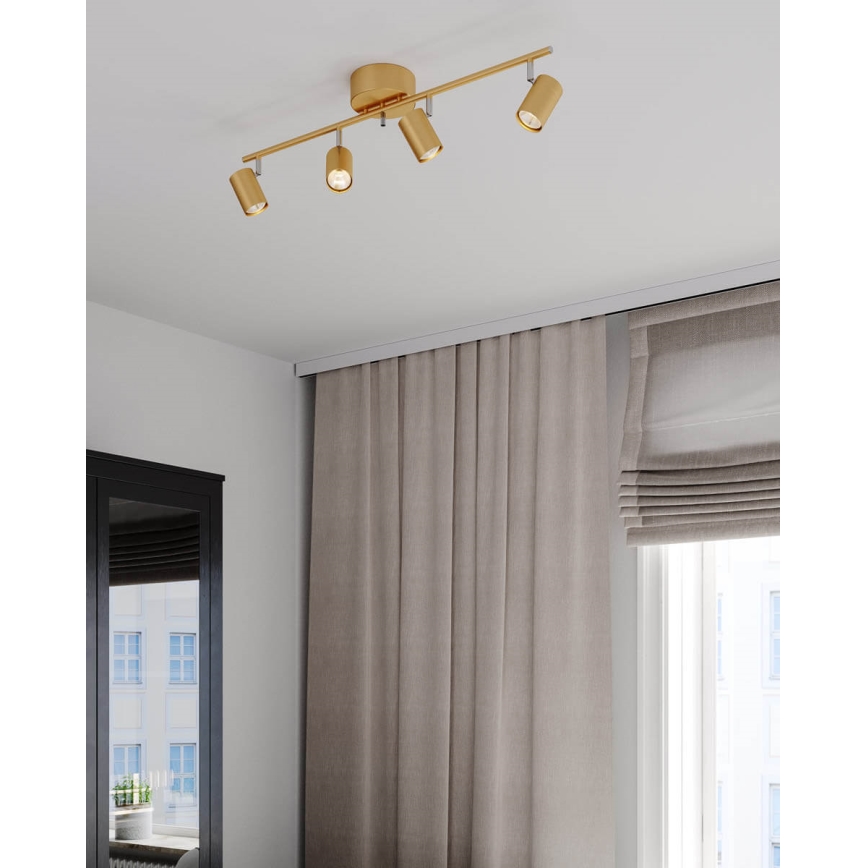 ByRydens - Kohdevalo CORRECT 4xGU10/7W/230V kulta