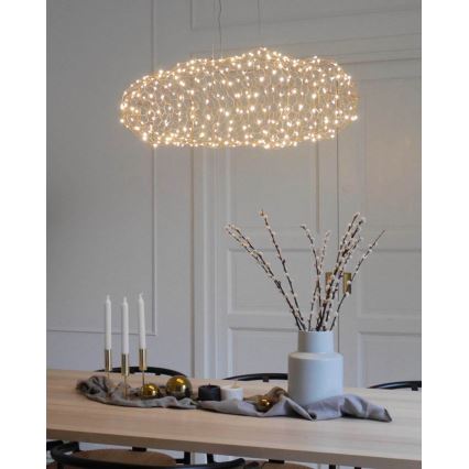 ByRydens - LED-kattokruunu johdossa HAYDEN LED/15W/230V kulta