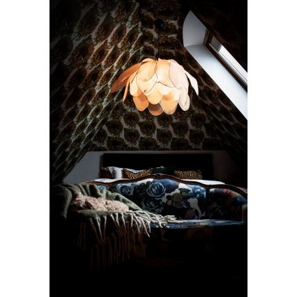 ByRydens - Kattokruunu johdossa LOU LOU 1xE27/5W/230V beige halkaisija 80 cm