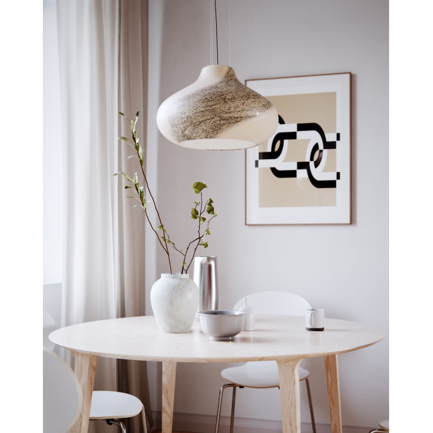 ByRydens - MIRA-riippuvalaisin johdolla 1xE27/5W/230V, ruskea