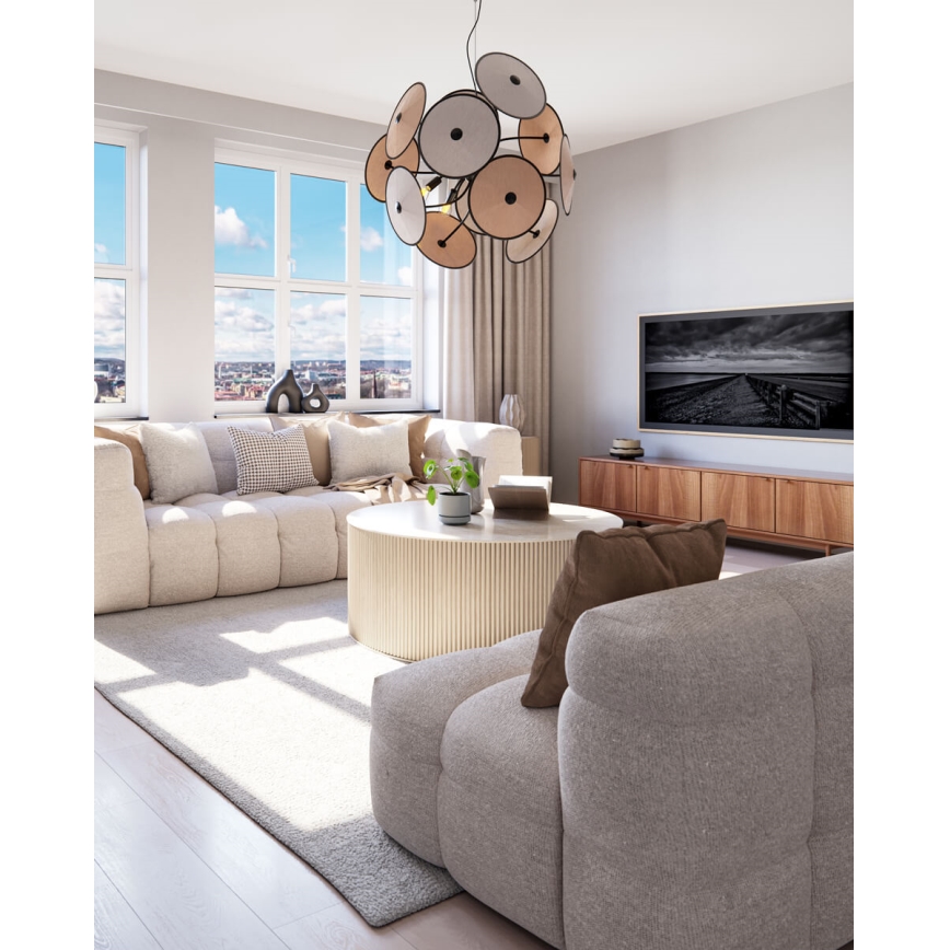 ByRydens - Riippuvalaisin vaijerilla CAPPELLO 4xE14/5W/230V