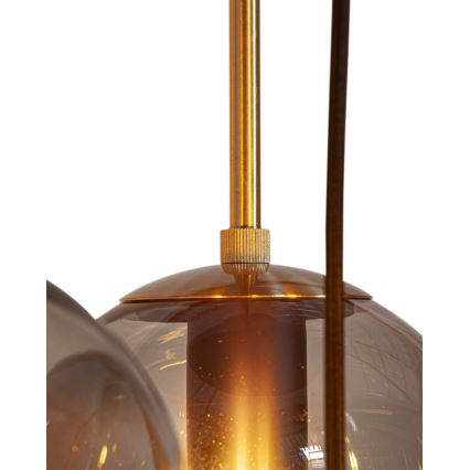 ByRydens - Riippuvalaisin vaijerilla LAURA 7xE27/8W/230V