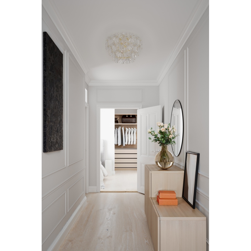 ByRydens - Kattovalaisin LORRAINE 3xE14/8W/230V, halkaisija 52 cm