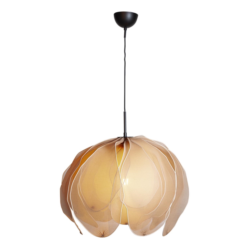 ByRydens - Kattokruunu johdossa LOU LOU 1xE27/5W/230V beige halkaisija 80 cm