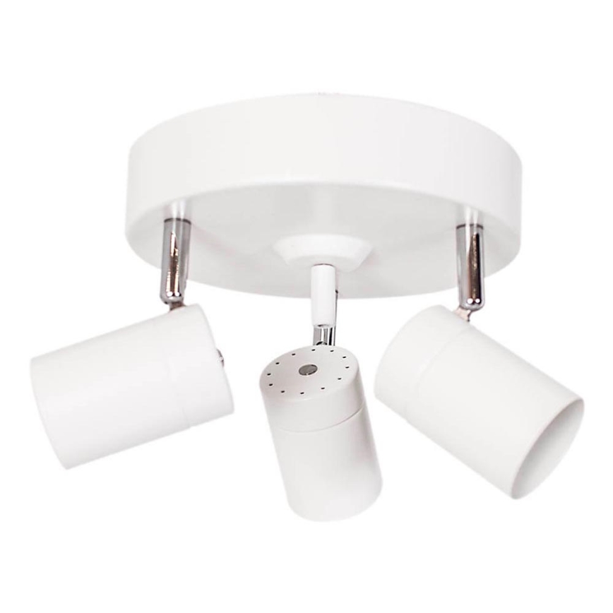 ByRydens - Kohdevalo CORRECT 3xGU10/7W/230V valkoinen halkaisija 20 cm