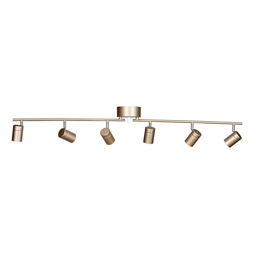 ByRydens - Kohdevalo CORRECT 6xGU10/7W/230V kulta