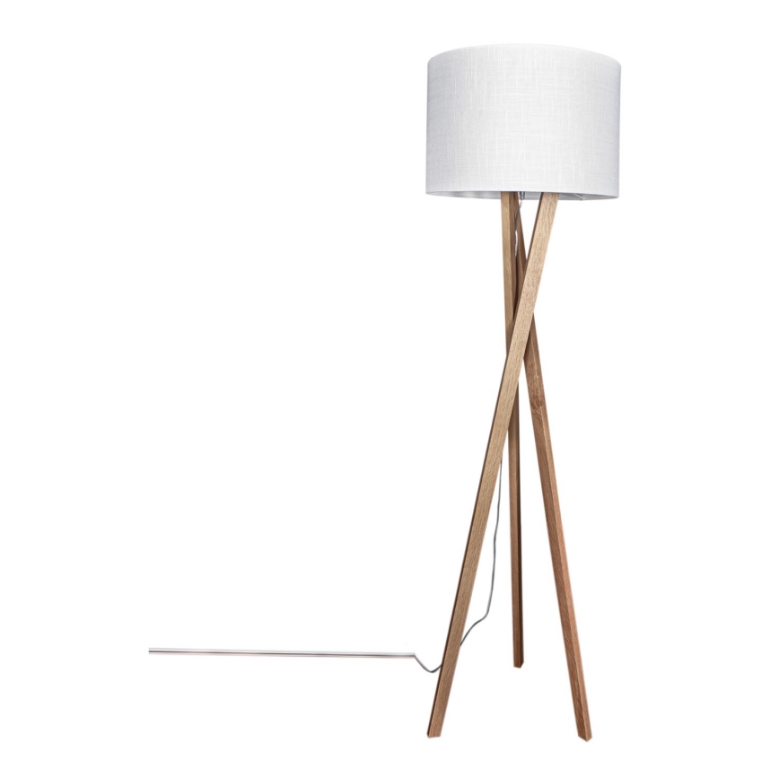ByRydens - Lattialamppu VEGA 1xE27/5W/230V beige/valkoinen