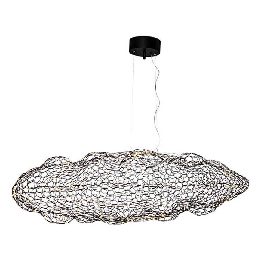 ByRydens - LED-kattokruunu johdossa HAYDEN LED/15W/230V musta