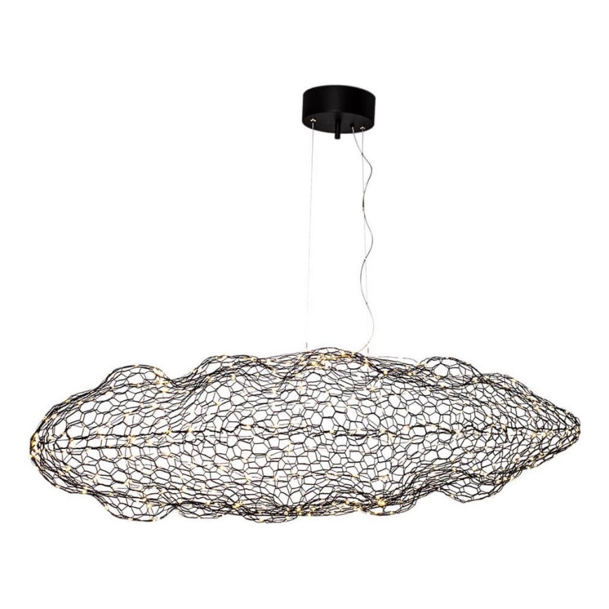 ByRydens - LED-kattokruunu johdossa HAYDEN LED/20W/230V musta