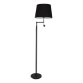 ByRydens - LED-lattiavalaisin ORLANDO 1x E27/5W/230V + integroitu LED/3W, musta, halkaisija 36 cm