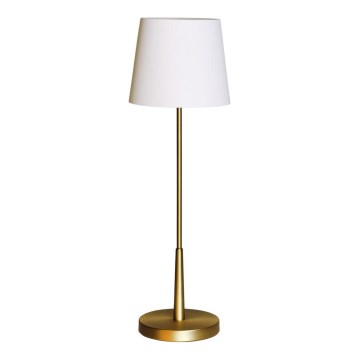 ByRydens - Pöytälamppu LUMI 1xE27/8W/230V valkoinen/kultainen 68,5 cm