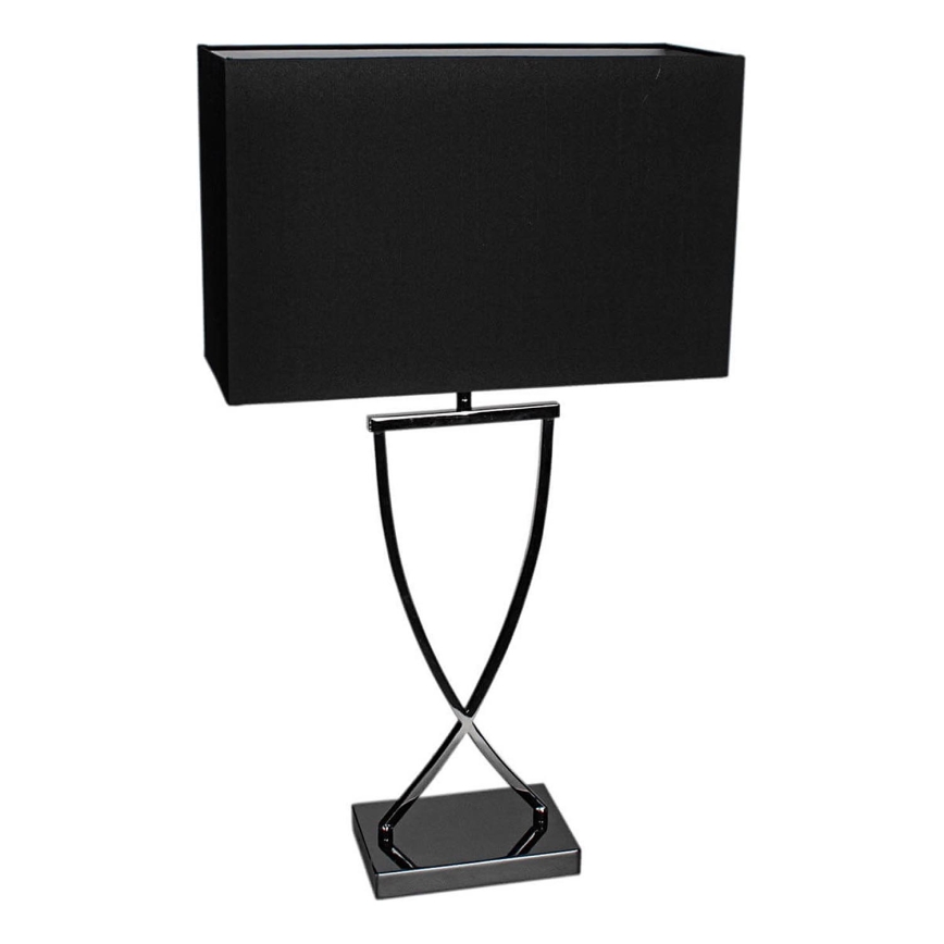 ByRydens - Pöytälamppu OMEGA 1xE27/5W/230V musta