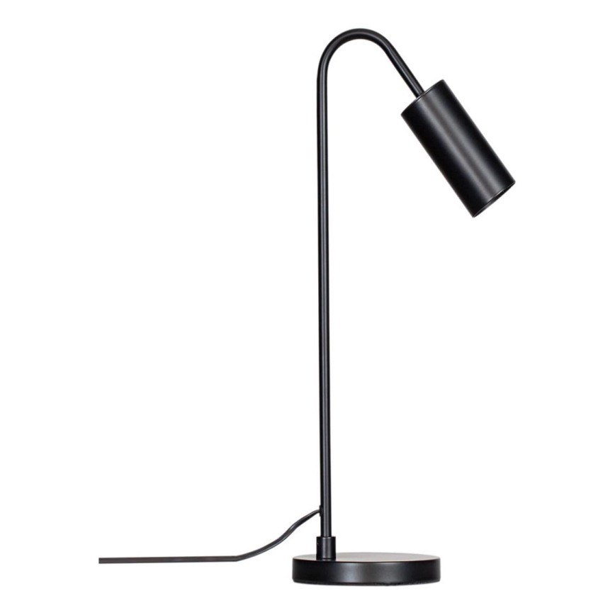ByRydens - Pöytävalaisin CURVE 1xGU10/7W/230V musta