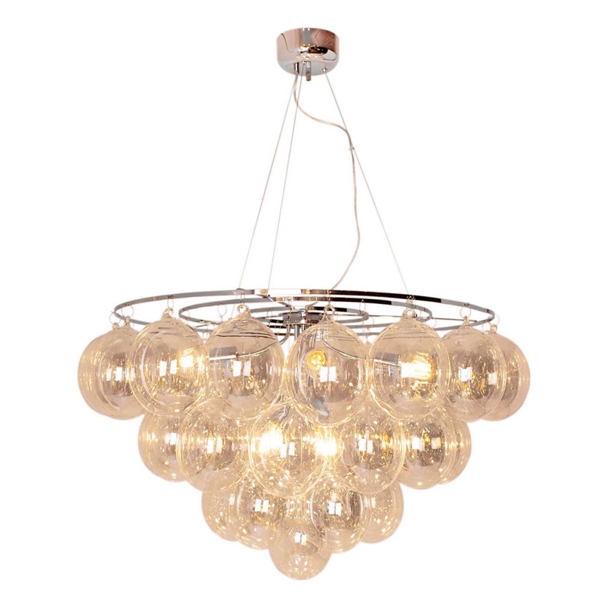 ByRydens - Vaijerikiinnitteinen riippuvalaisin GROSS GIANT 8xE27/8W/230V