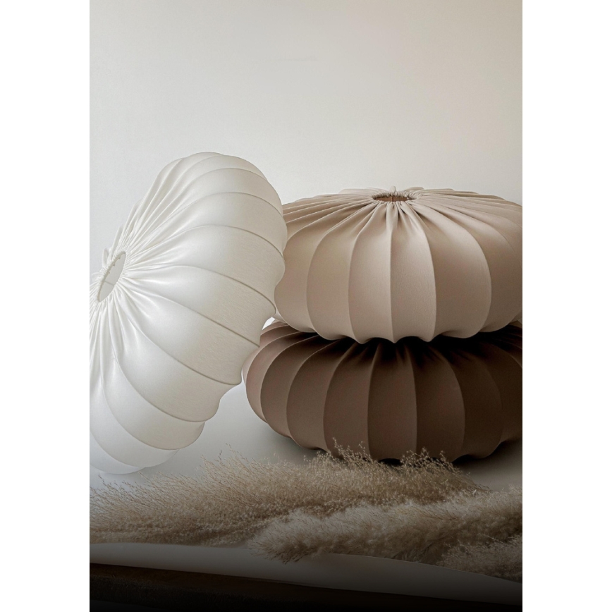 CAFEE-riippuvalaisin johdolla 1xE27/40W/230V, halkaisija 66 cm, beige