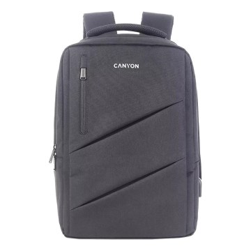Canyon - Kannettavan tietokoneen reppu 15,6" harmaa