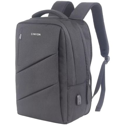 Canyon - Kannettavan tietokoneen reppu 15,6" harmaa